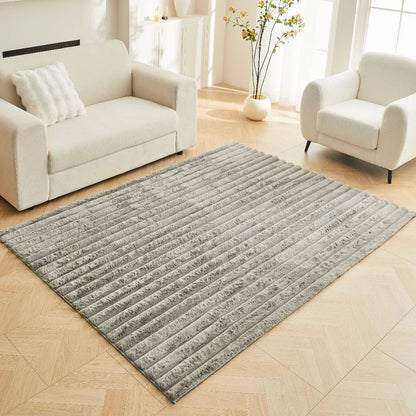 Super Soft Faux Rabbit Fur Non-Slip Rug