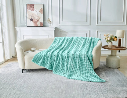 Super Thick Jacquard Bubble Throw