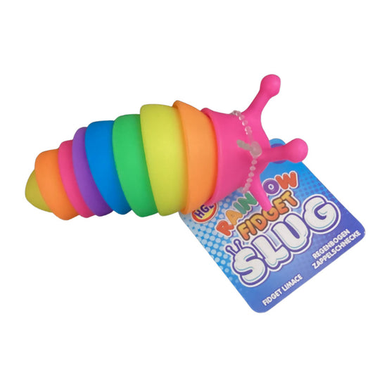 Small Sensory Rainbow Fidget Slug