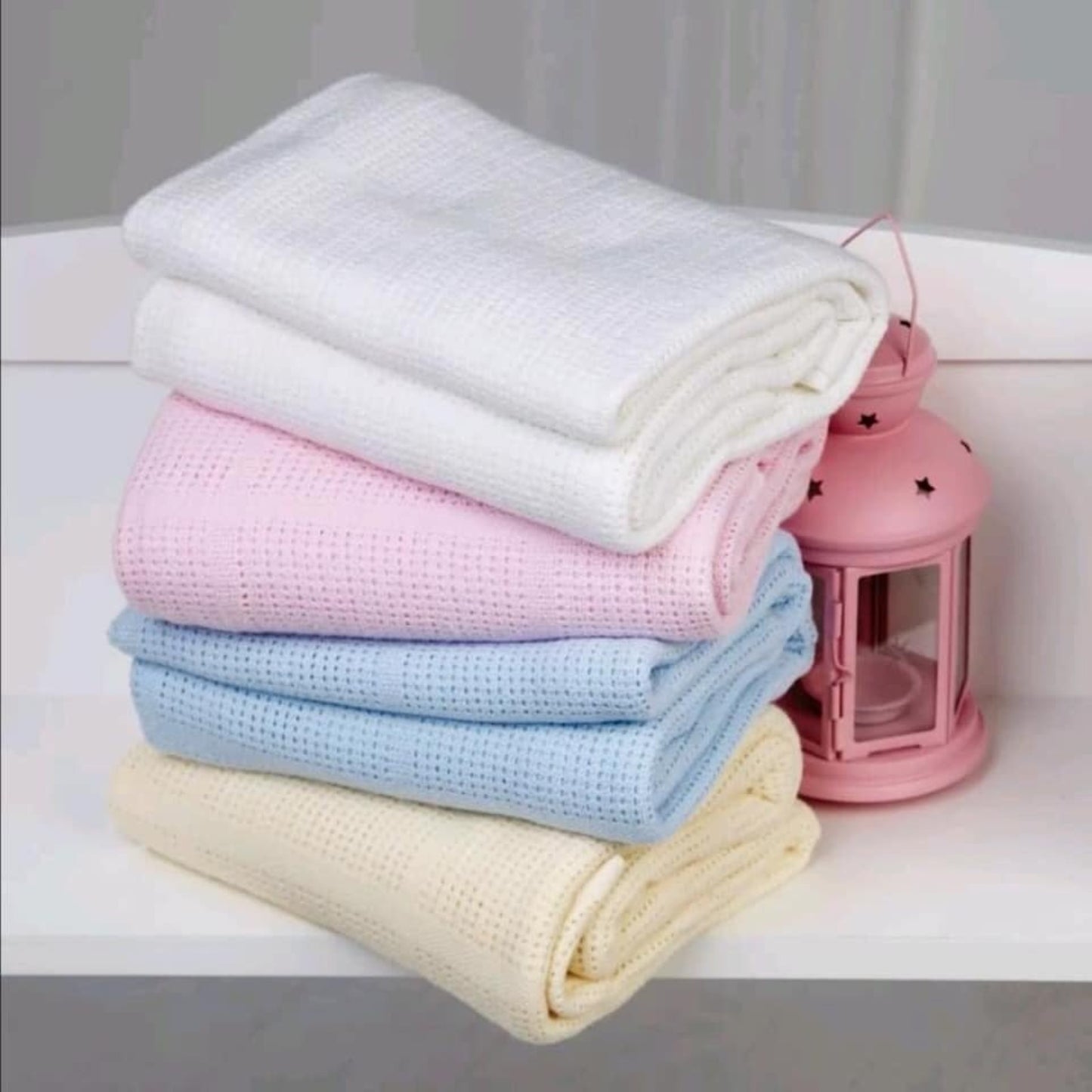 100% Cotton Baby Cellular Blanket 60x90cm