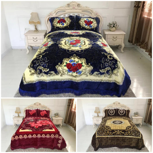 Luxury Weighted 3pcs Blanket & 2 Pillowcases