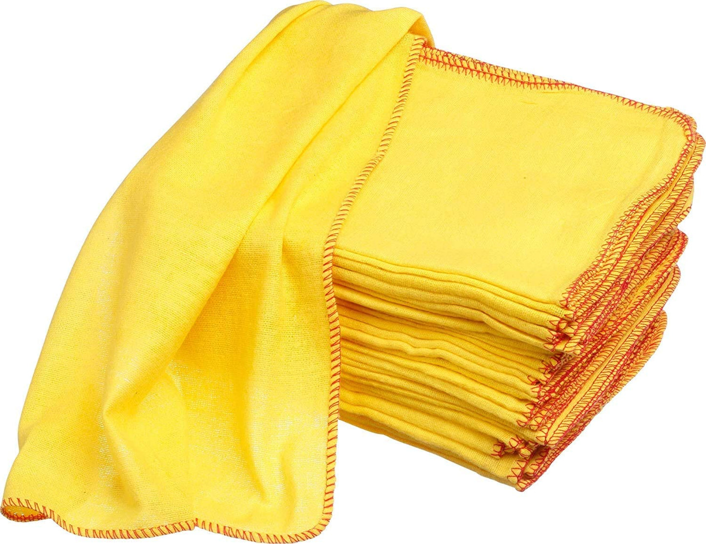 10 Pack Jumbo Yellow Dusters