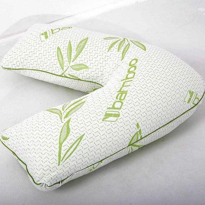 Bamboo Memory Foam V-Shaped Support Pillow