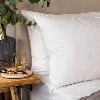 Luxury Duck Feather Pillow Pair