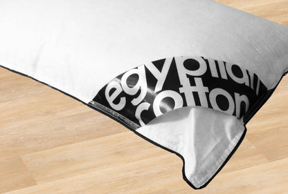Egyptian Cotton Luxury Anti-Allergy Pillow Pair