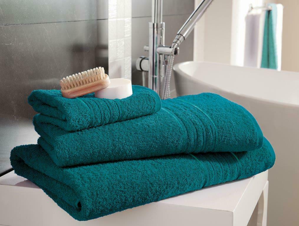 Luxury 100% Egyptian Cotton Hampton Towel 450gsm Teal