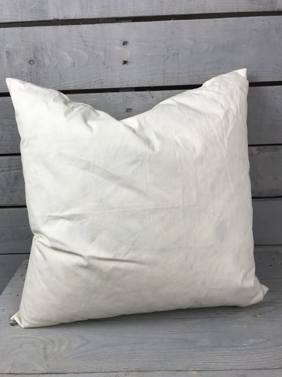 Duck Feather Cushion Pad Cotton Cover 45cm x 45cm (18")