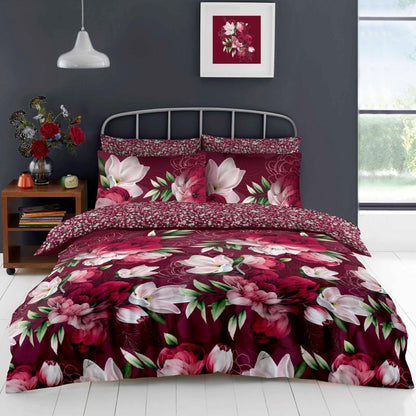 4 Piece Complete Duvet Set With Fitted Sheet