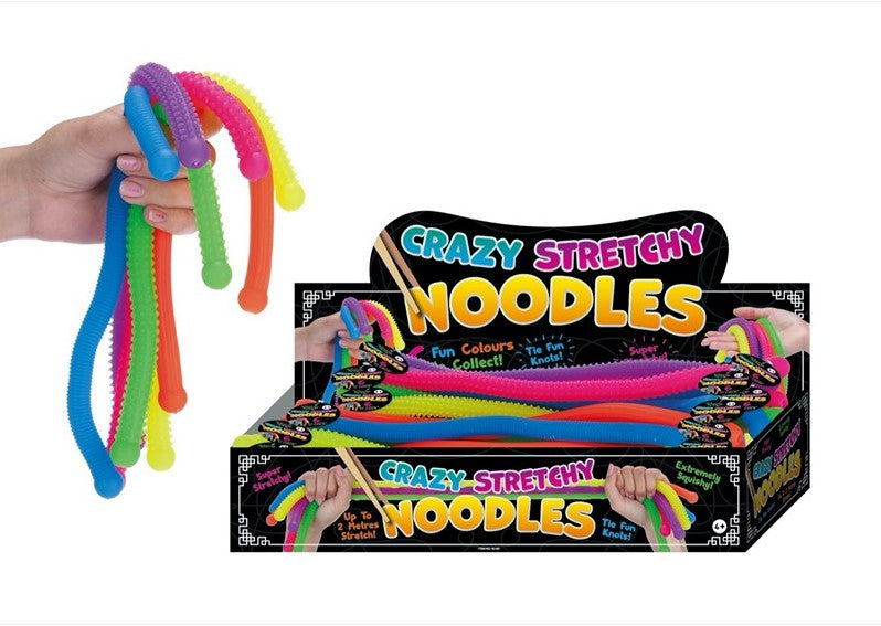 Stretchy Textured Sensory Noodles