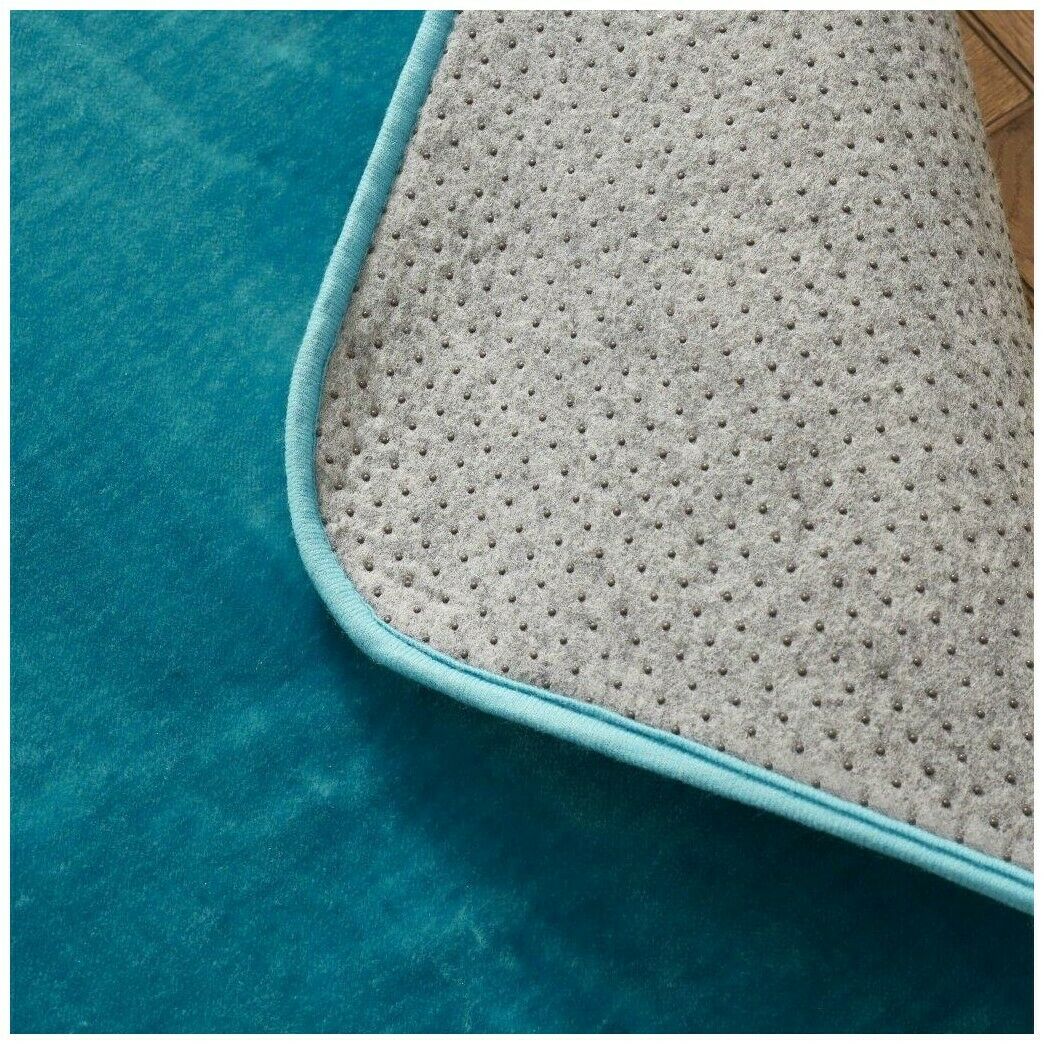 Velvet Rug Teal